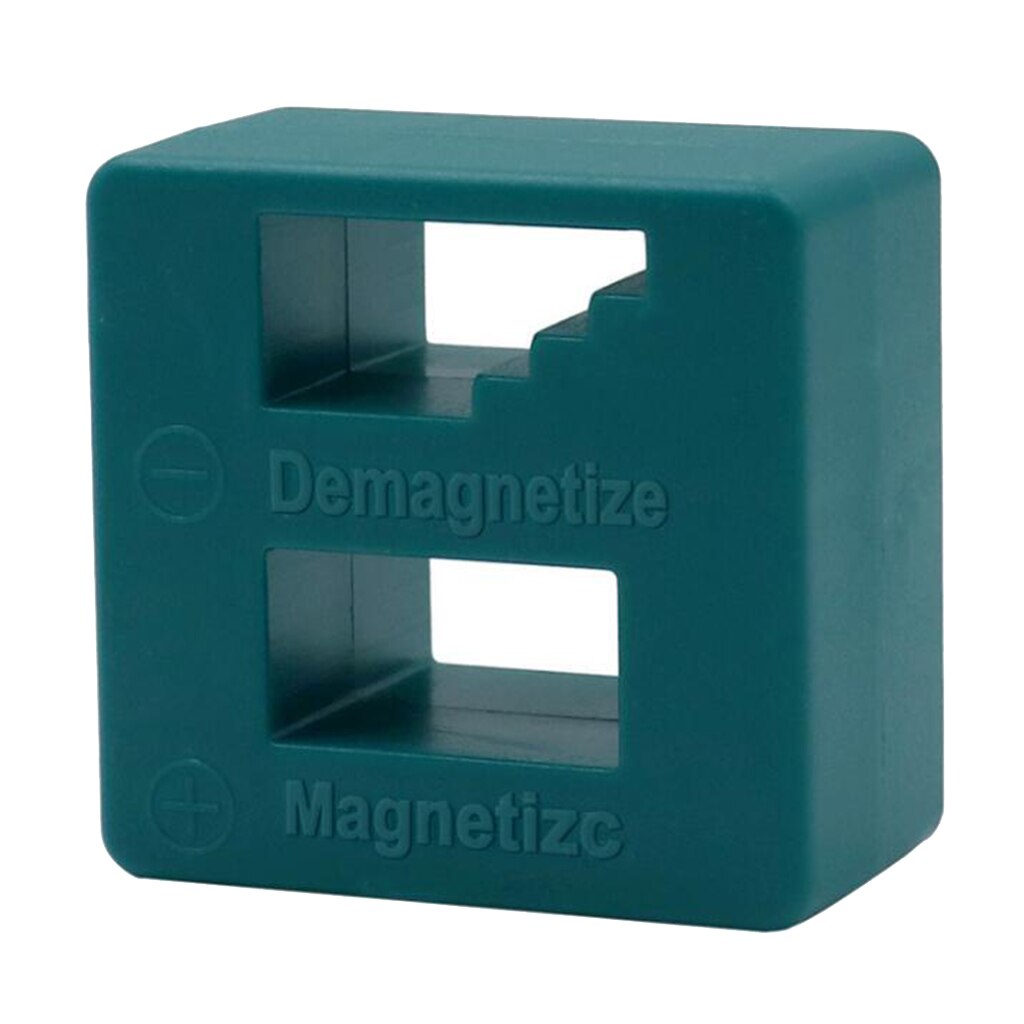2 In 1 Zakformaat Magnetiser Demagnetiseertafel Voor Schroevendraaiers, Makkelijk Te Gebruiken, Geen Batterijen Of Elektrische Nodig