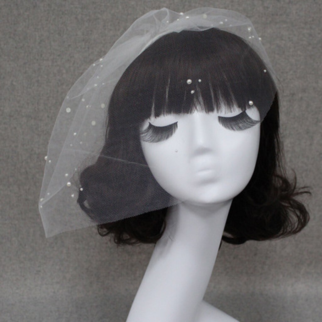 Wedding Bridal Birdcage Face Veil Fascinator Evening Party Veils With Comb