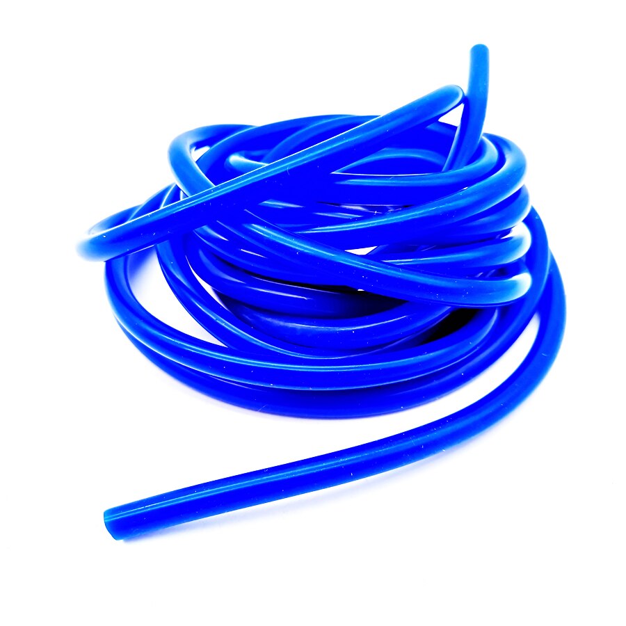 5 Meters Inner Diameter 3mm Blue Vehicle Silicone Rubber Vacuum Tube Boost Air Hose Pipe Tubing