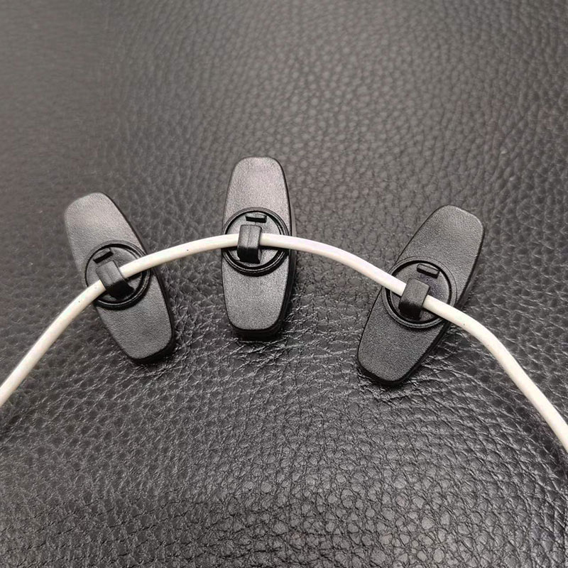 Pinces pour casque, casque, collier, clip, câble, écouteurs, accessoires pour MP3/4, protection