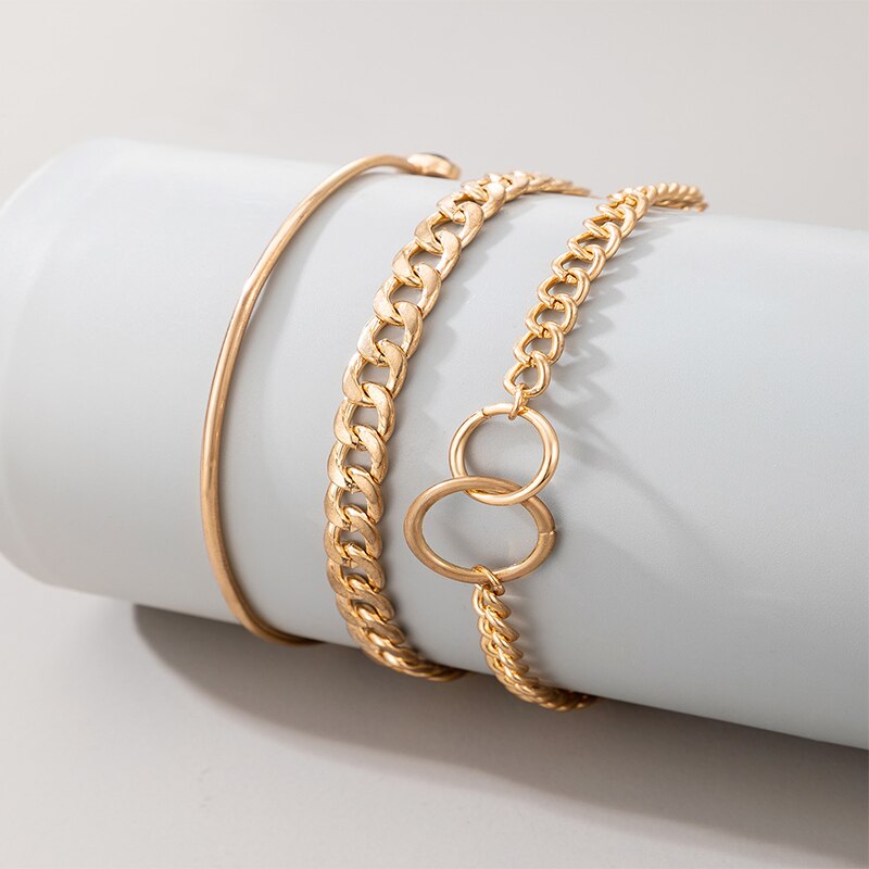 Docona-Conjunto de pulseras de aleación de Metal multicapa para mujer, brazalete bohemio de cristal y piedra media luna, corazón, hoja de árbol, joyería de boda, 9 estilos: 16486