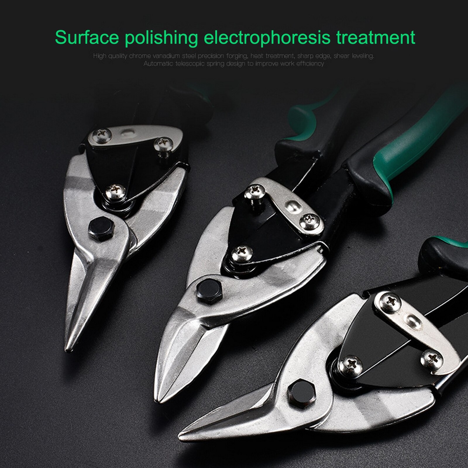 Stainless Steel Iron Sheet Shears Multifunctional Powerful Aviation Shears Keel Shears Metal Sheet Cutting Scissor