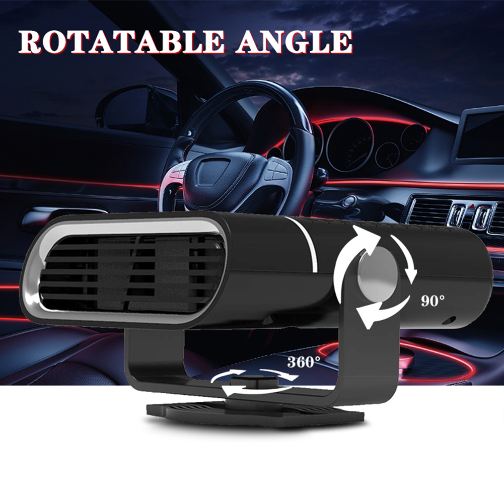 Ventilador de calefacción eléctrica para coche, calefacción rápida automática, 12V/24V, 120W, aire acondicionado, ventana de invierno, desempañamiento de parabrisas, descongelación