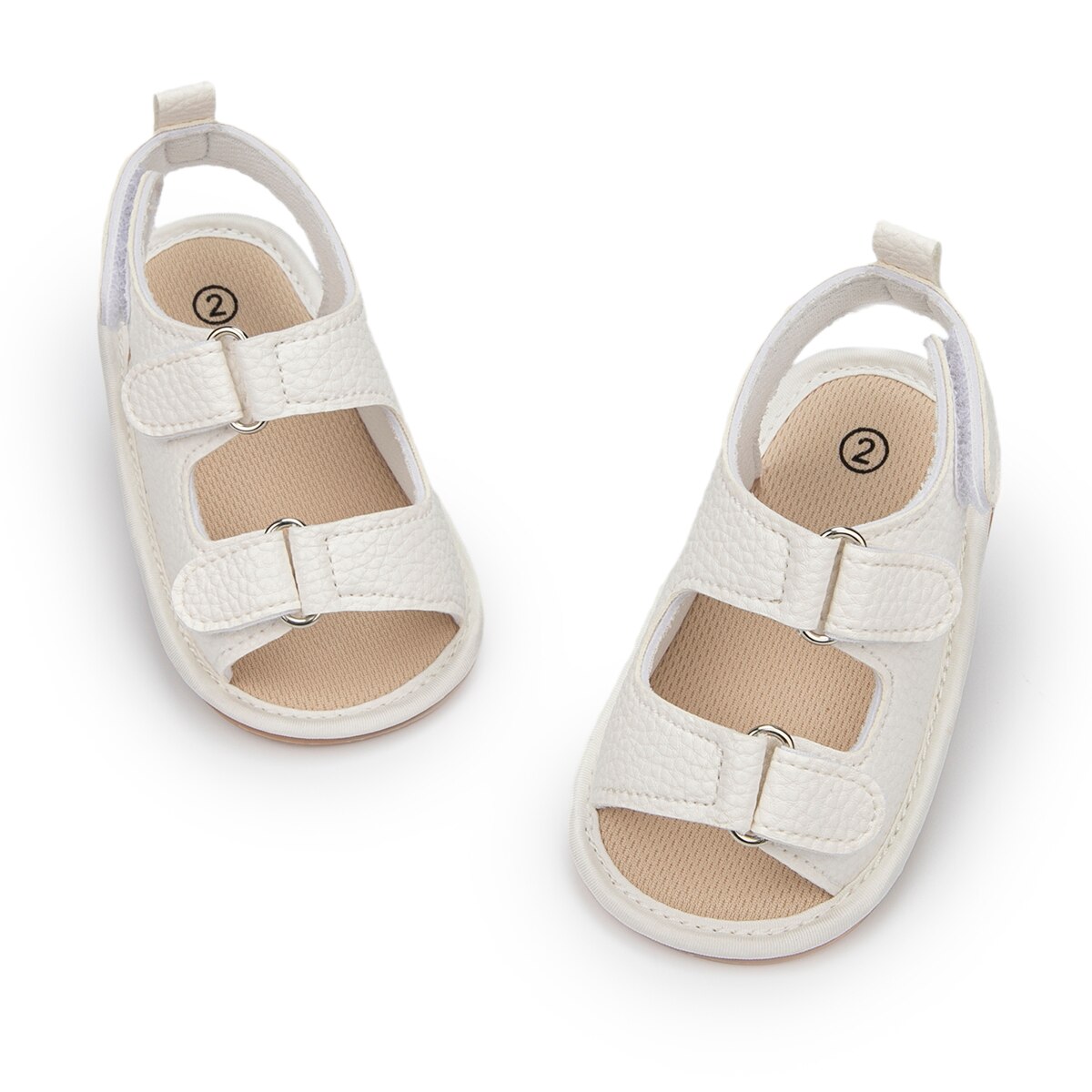Sandales antidérapantes en toile PU pour bébé, baskets d'été à la pour garçon de 0 à 18 mois,