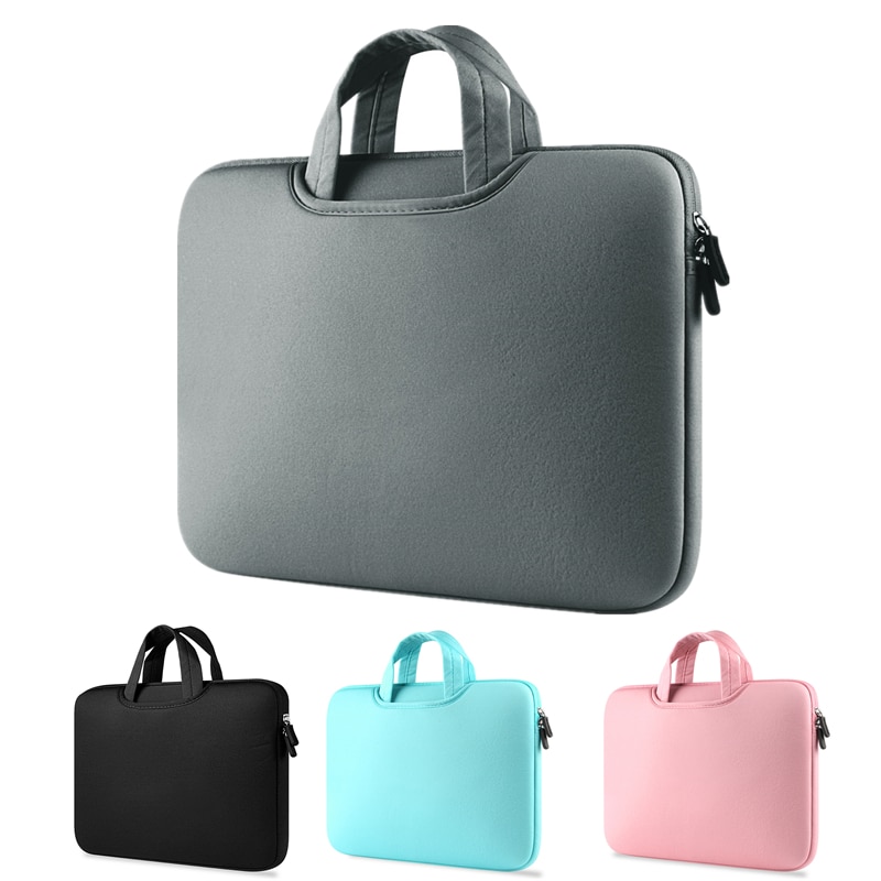 Bolsa de mano Ultrabook portátil para portátil, funda de manga suave para Macbook Air Pro Retina de 11, 13, 14 y 15 pulgadas