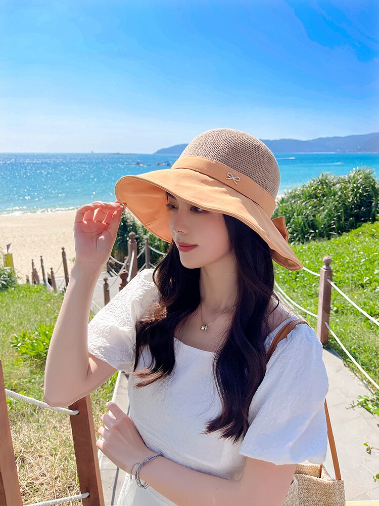 2022 Zomer Hoeden Caps Vrouwen Strooien Hoed Dames Hoed Strand Accessoires Chirurgische Caps Vrouw Mannen Hoeden Wandelen Hoed Zon cap Bruid Hoed