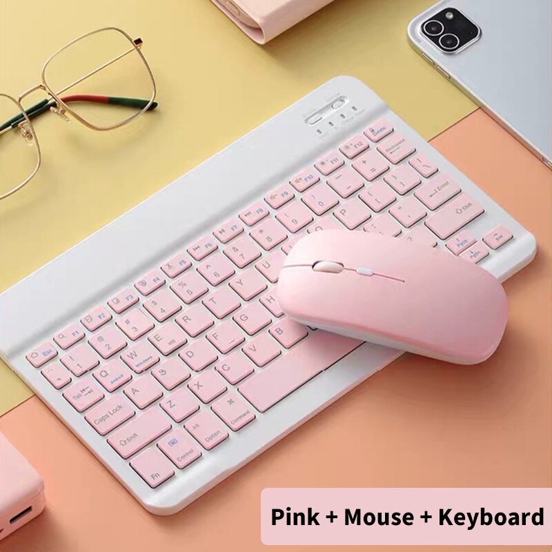 Wireless Colorful Keyboard with Mouse for Android/... – Vicedeal