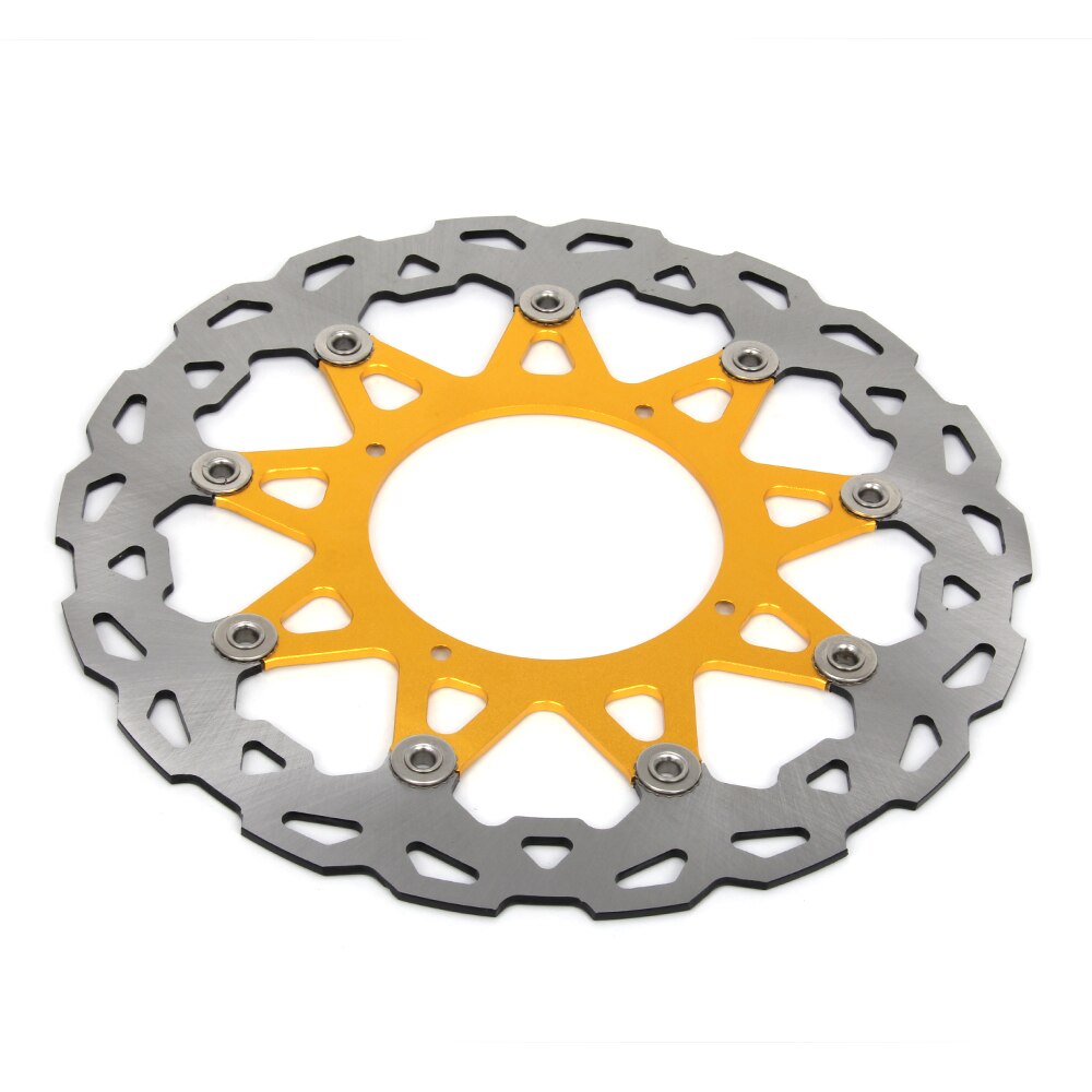 Motorcycle 320mm Front Floating Brake Disc Rotor And Bracket For SUZUKI RMZ250 2007 RMZ 450 2005 RMX 450:  Brake Disc