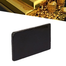 Stone Gold Test Stone Identification Portable Goldsmith Tools Testing Equipment Black Practical Touchstone Jewelry Tester Tool