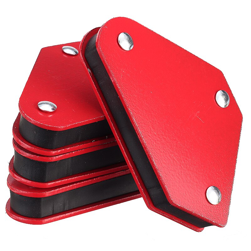 4pcs/set Triangle Welding Positioner Magnetic Fixed Angle Soldering Locator Magnet Weld Holders For Welding Marking