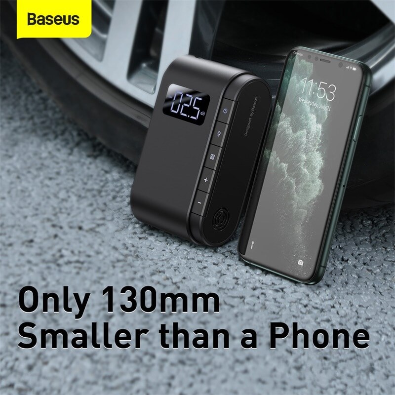 Baseus Wireless Inflatable Pump Portable Electric Air Pump For Car Motorcycle Bicycle Tire Inflator Smart Car Air Compressor