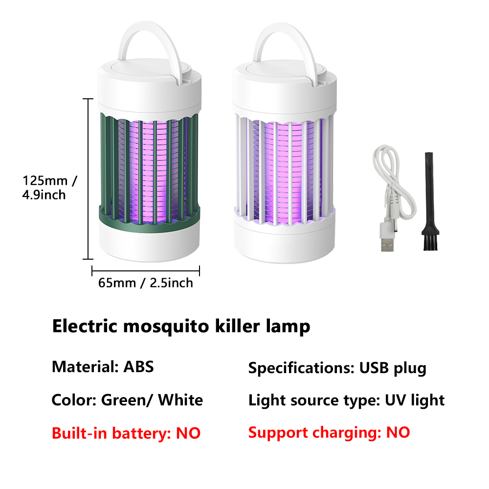 Elektrische Schok Muggen Killer Lamp UV Licht USB Anti Muggenval Voor Slaapkamer Outdoor Camping Gebruik Doodt Motten Wespen Muggen
