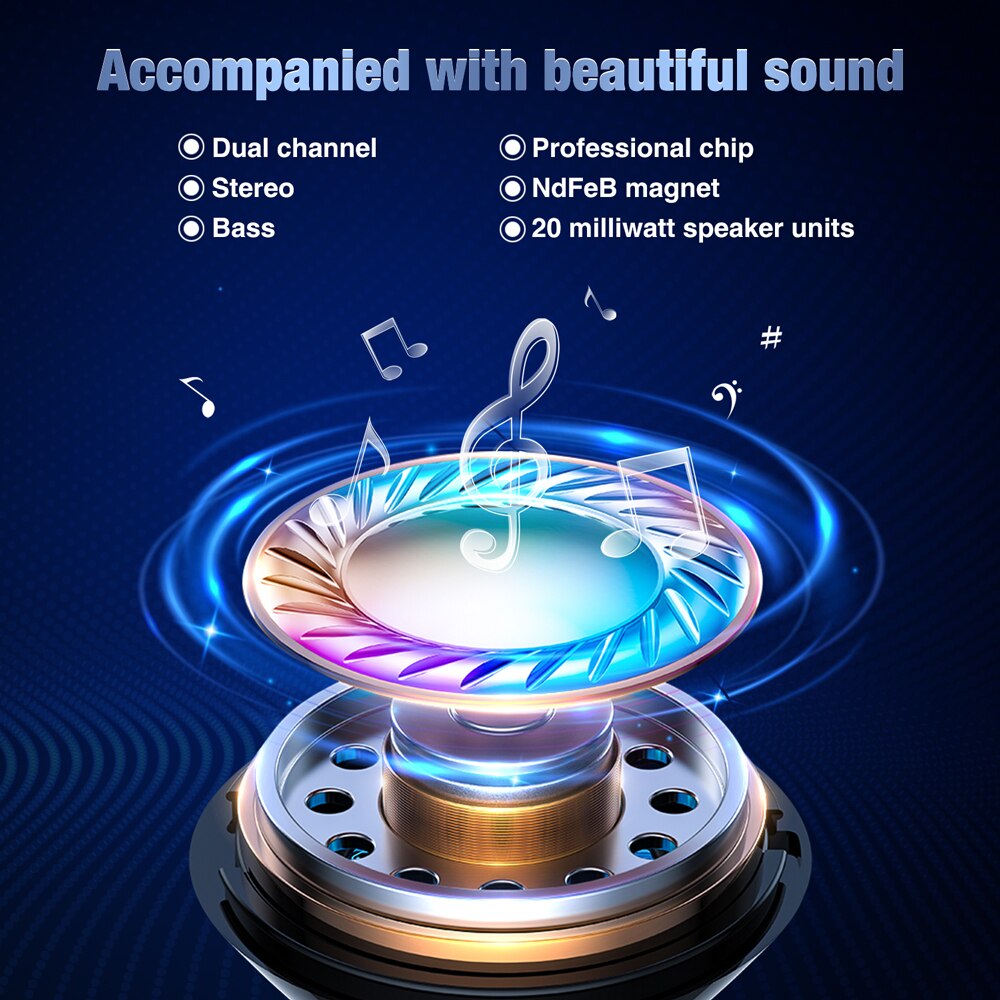 Fodsports HM-1 Motorcycle Helmet Bluetooth 5.0 Headset Noise Reduction HIFI Headphone Microphone Compatible M1s Pro Intercom