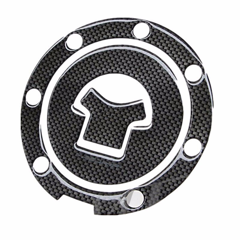 Cubierta de tapa de combustible de fibra de carreras para motocicleta, Protector de tanque, pegatina adhesiva para Honda CBR 600 F2/F3/F4/F4i RVF VFR CB400 CB1300: Verde militar