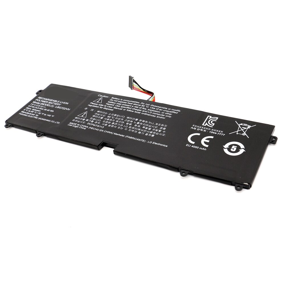 Batería LBG722VH para ordenador portátil, parte de PC para LG 13Z940, 14Z950, EAC62198201, 13ZD940, 14ZD960-GX5GK, EAC621982, LBP7221E, 4000mAh, 7,6 V, 30,40 WH, nueva