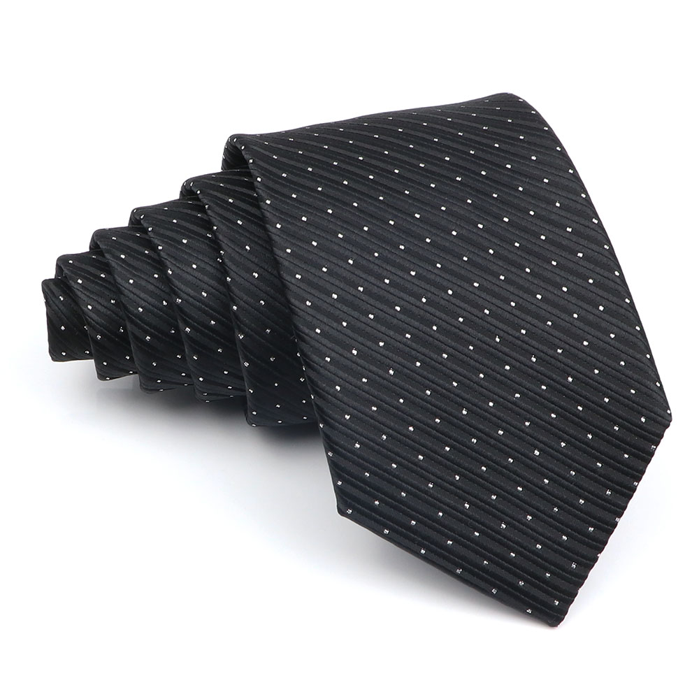 Nouvelle cravate rayée hommes 8cm cravates affaires nouvel an classique cravate accessoires de bureau hommes Costume usage quotidien fête de mariage