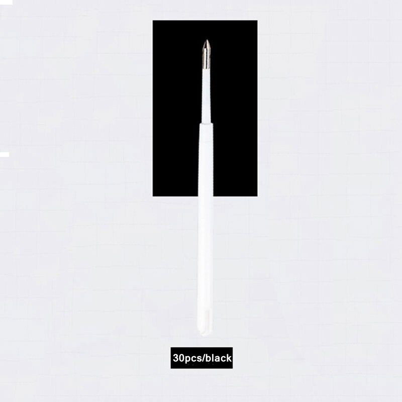 30pcs/Set Ball Point Pen Refill Blue Black Ink 1.0mm European Standard G2 Ballpoint Pen Refill Rod for Pens Writting Parts: 30pcs-black