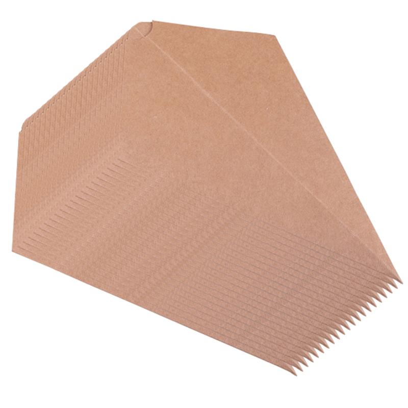 20 Pcs Portable Storage Box Kraft Paper Packing Box Biscuit Wrapping Box