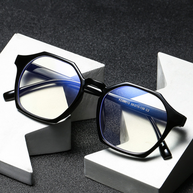 VWKTUUN Square Eyeglasses Frame Women Men Retro Optical Glasses Geometric Prescription Glasses Frame Anti Blue Light Galsses