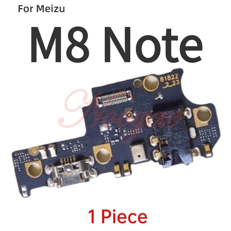 Para Meizu M5C M710H M5s M5 mini M6s M6 M8 M2 M3 note M3s U10 U20 M6t puerto de carga USB, puerto de carga, Cable de micrófono flexible: flex for m8 note