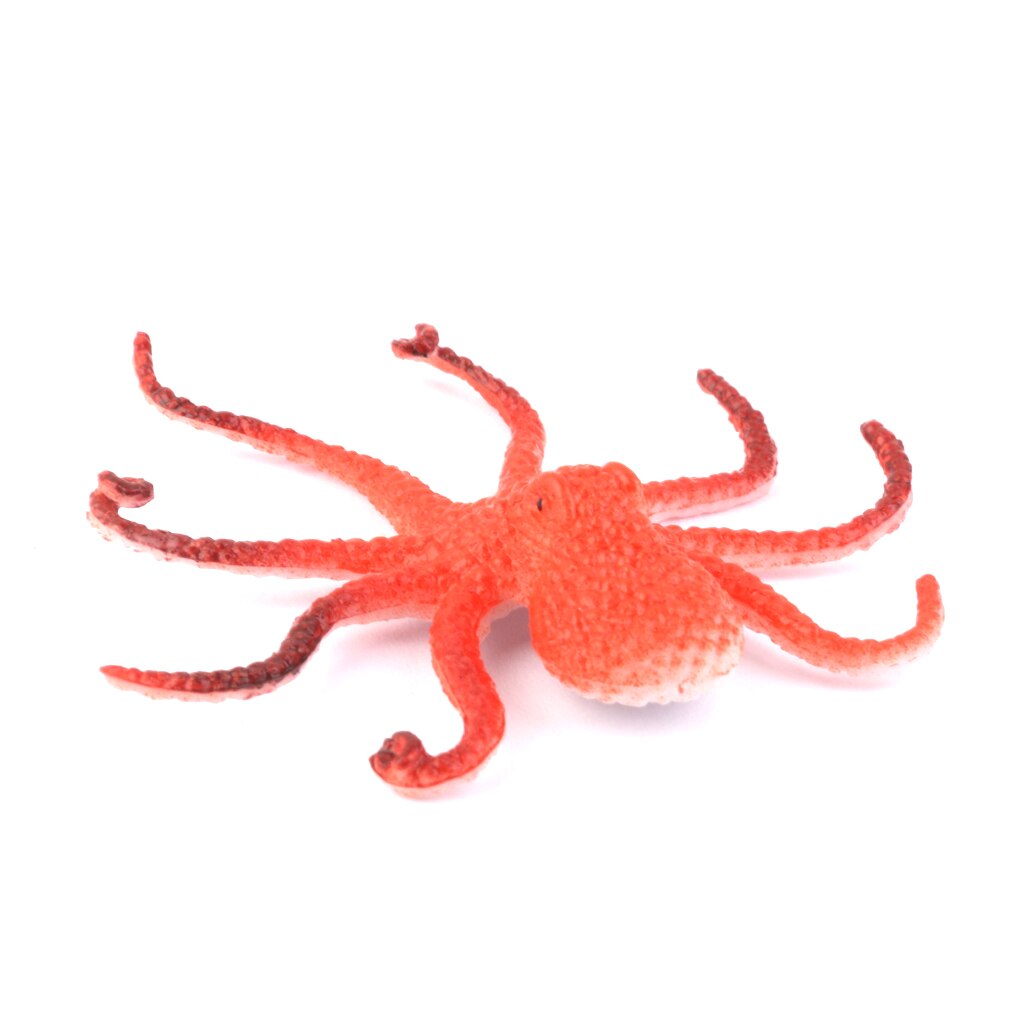 12 Plastic Sea Animals Model Ocean Figure Teaching Resource Party Bag Filler