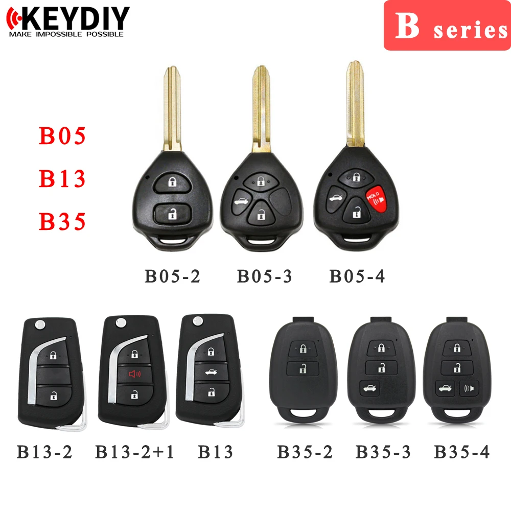 Keydiy Universele B Serie Remote Key B01 B02 B05 B08 B09 B11 B10 B15 B18 B19 B21 B21 B22 B25 B28 B30 B33 B34 Voor Kd900 KD-X2 KD-MAX
