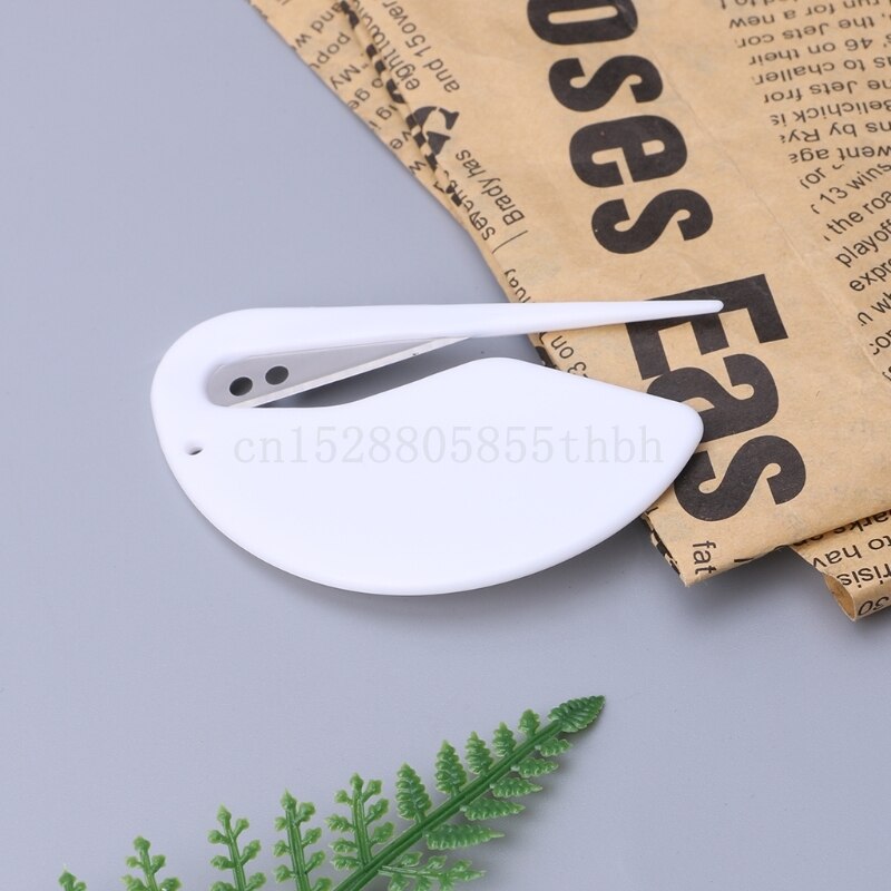 Sharp Mail Envelope Plastic Letter Opener Office Equipment Safety Papers Guarded Random Color