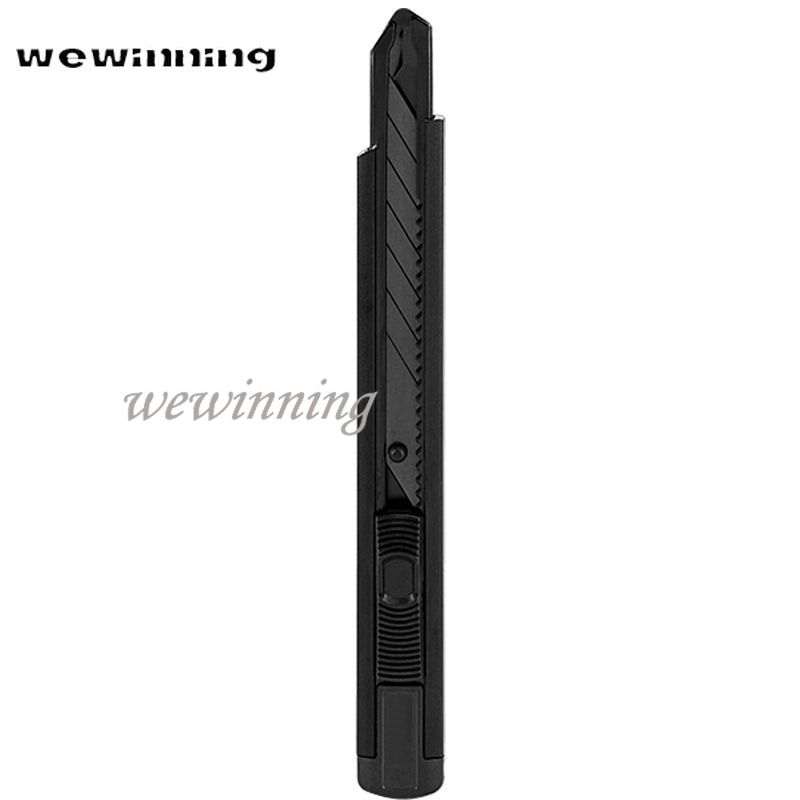 Aluminum Alloy Utility Knife Cut Art Knife Paper Cutter Metal Blade Self-Locking Angle with Fracture Envelope Opener: A