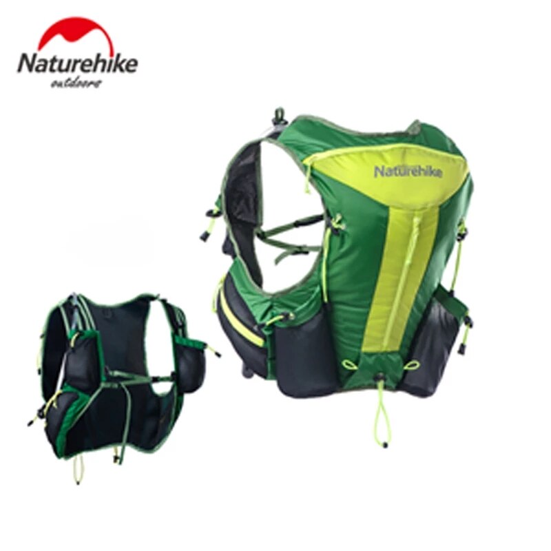 Naturehike Lightweight Running Backpack Vest Pack, Cell Phone and Accessories Holder, Hydration Carrier System Bags for Runners