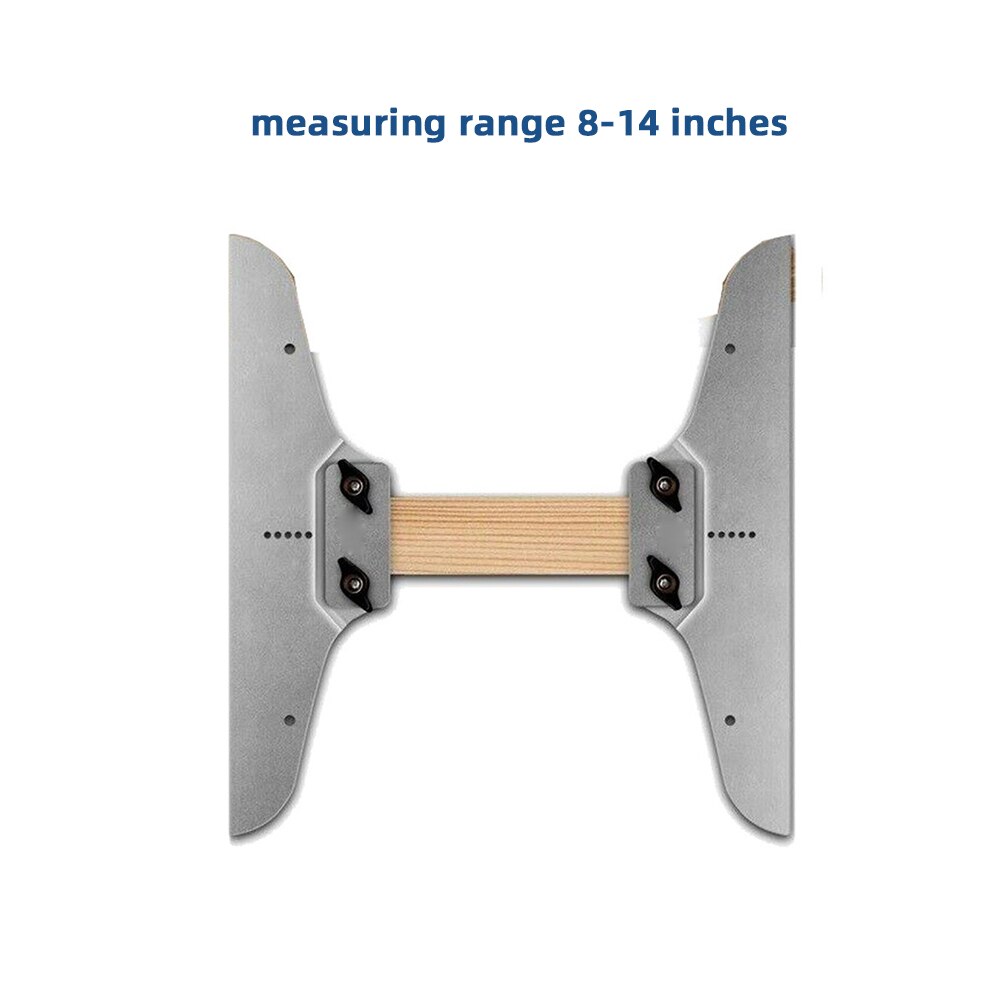 Metal Stair Tread Gauge Stair Tread Template Tool Measuring Tool Home Hardware Supplies Steel Stair Measuring Ruler: short