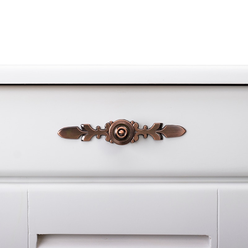 Kitchen Cabinet Door Handle Set Furniture Door Drawer Handles with Back Plate Gold Antique Bronze Antique Copper