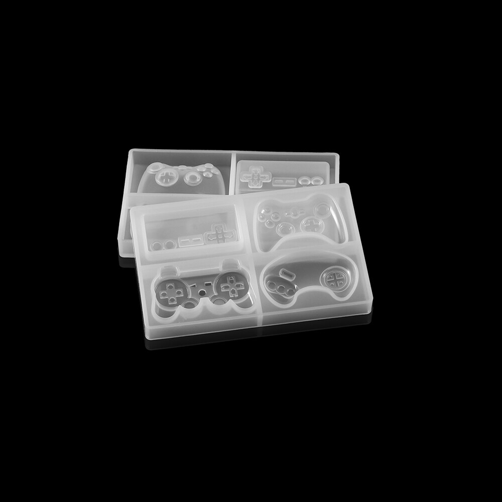 1 pièces contrôleur de jeu vidéo résine moules manette contrôleur de jeu époxy moule Silicone résine moule pour bijoux à bricoler soi-même faire des résultats
