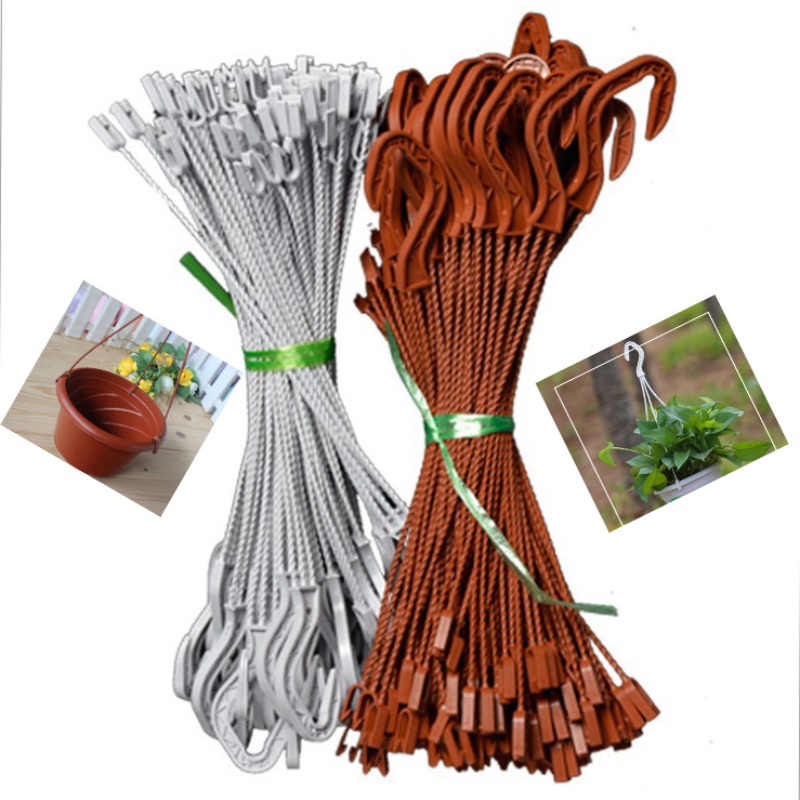 Colgador de macetas para plantas, accesorios para el jardín, 50/100 piezas, 24/36/39cm