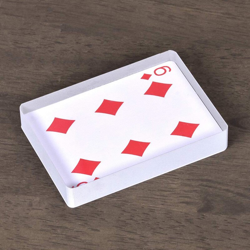 Omni Dek Glas Card Deck Ice Gebonden Goocheltrucs Close Up Card Illusion Accessoires Gimmick Teken Kaart Om Clear Blok magie