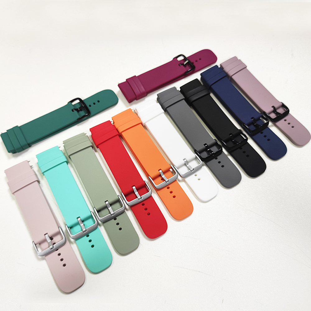 For Garmin Venu 3 2 Sq Bracelet Replacement for Garmin Forerunner 255 265 245 165 Band 20mm 22mm Magnetic Buckle Silicone Strap