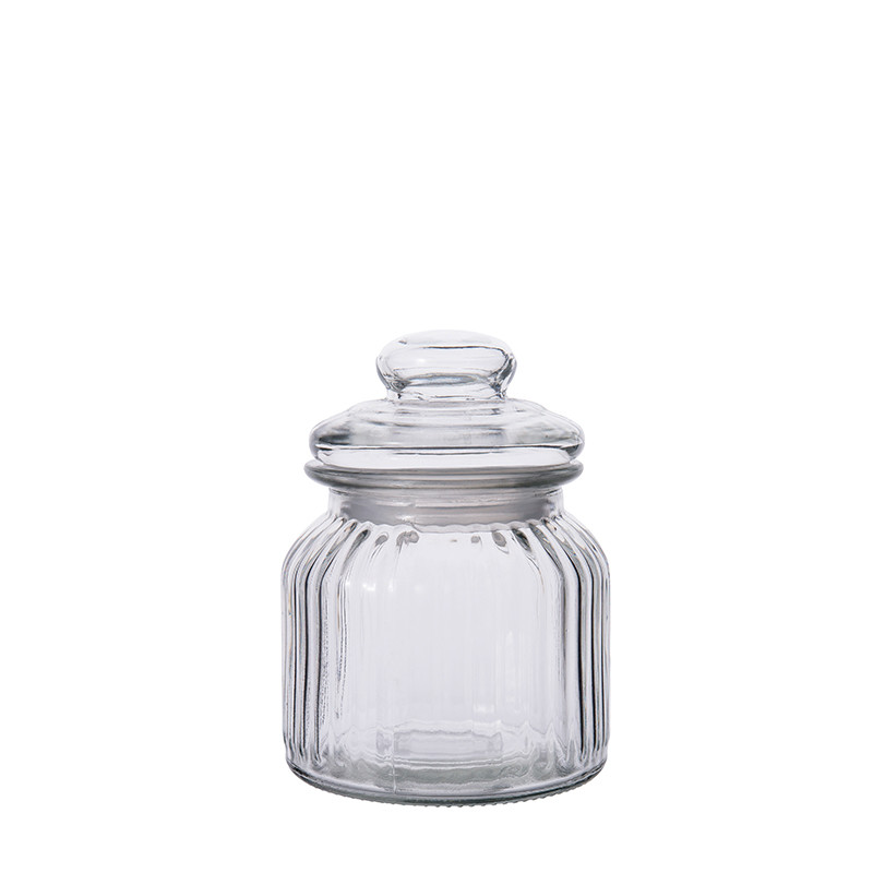 Honungsglas flaska fruktsås flaska spannmålsenzym flaska pickle pickle burk förvaringsburk glasburk hemliga stash glasburkar