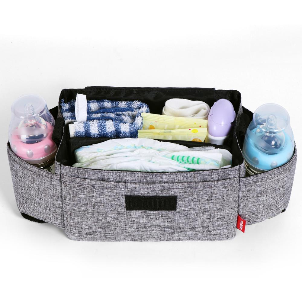 Land Baby Kinderwagen Lagerung tasche Veranstalter Tragbare Baby Wagen Hängen Zubehör Taschen Multi-funktion Kinderwagen Tasche MPB29