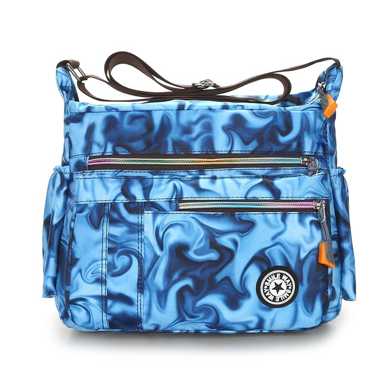 dauerhaft Stoff Nylon Frauen Handtasche Multi-tasche frauen Schulter Tasche Große Kapazität Einkaufen Bote Tasche: 4