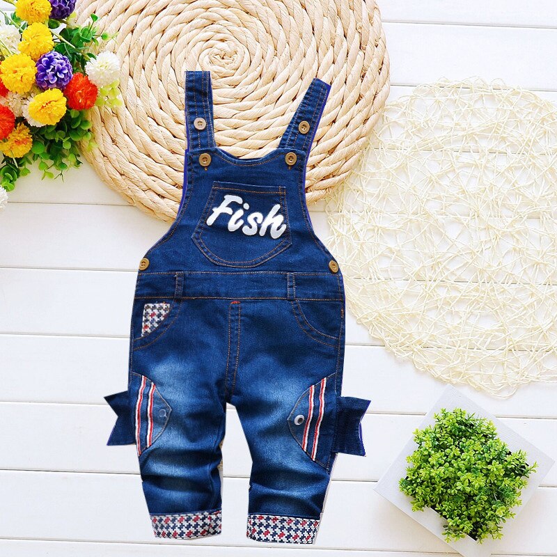 IENENS – salopette en Denim pour enfants, vêtements pour bébés garçons et filles, combinaison longue