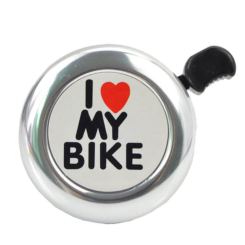 Fietsbel-'Ik Mijn Bike'bike Hoorn-Luid Aluminium Fiets Ring Mini Fiets Accessoires Voor Volwassenen Mannen vrouwen Kinderen Meisjes Jongens Bi