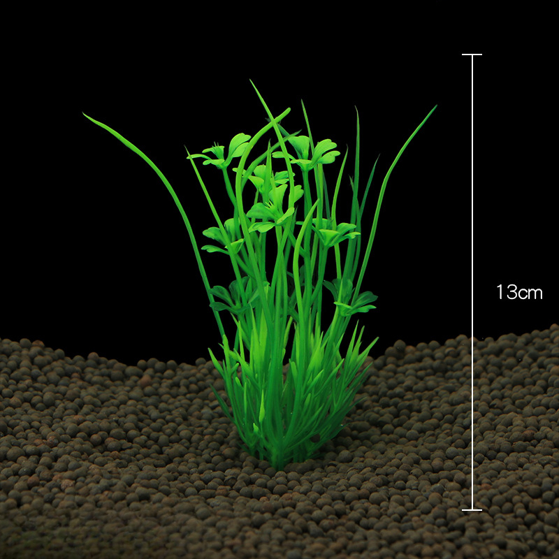 Unterwasser Künstliche Pflanze Wasser Ornamente Lebensechte Simulation Blumen Pflanzen Für Aquarium Fischglas Landschaftsbau Dekoration: green