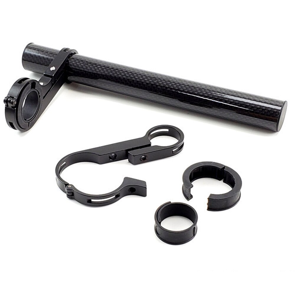 Motorsykkel sykkelstyr sykkel lommelykt holder håndtak sykkel tilbehør forlenger monteringsbrakett