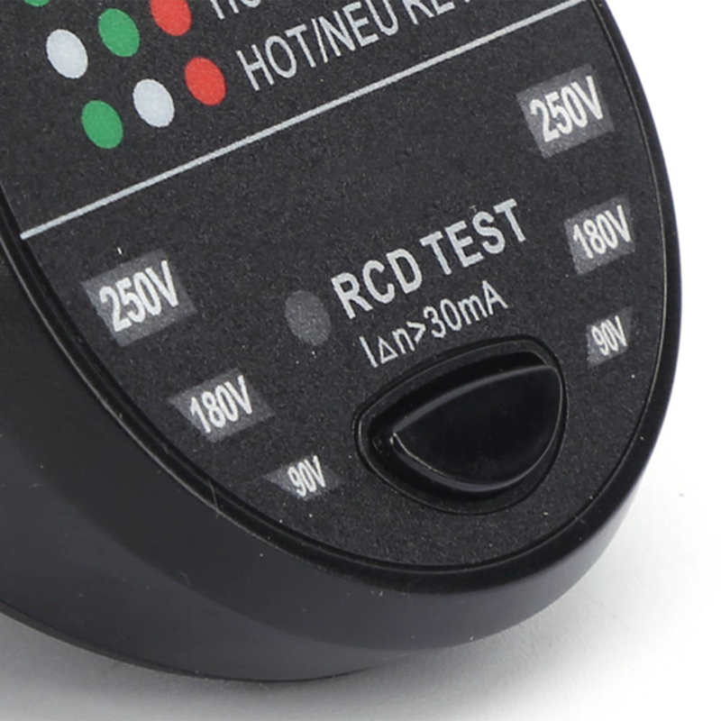 ST02E/ST02 Socket Tester with LED Display Power Polarity Detector for Home UK/AU Plug 100-240V