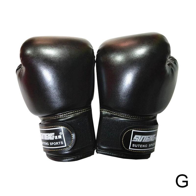 1Pair Pearlescent Solid Color Children Boxing Gloves Sanda Fight Punching Bag Gloves Sponge Foam Molding Liner Boxing Gloves: G