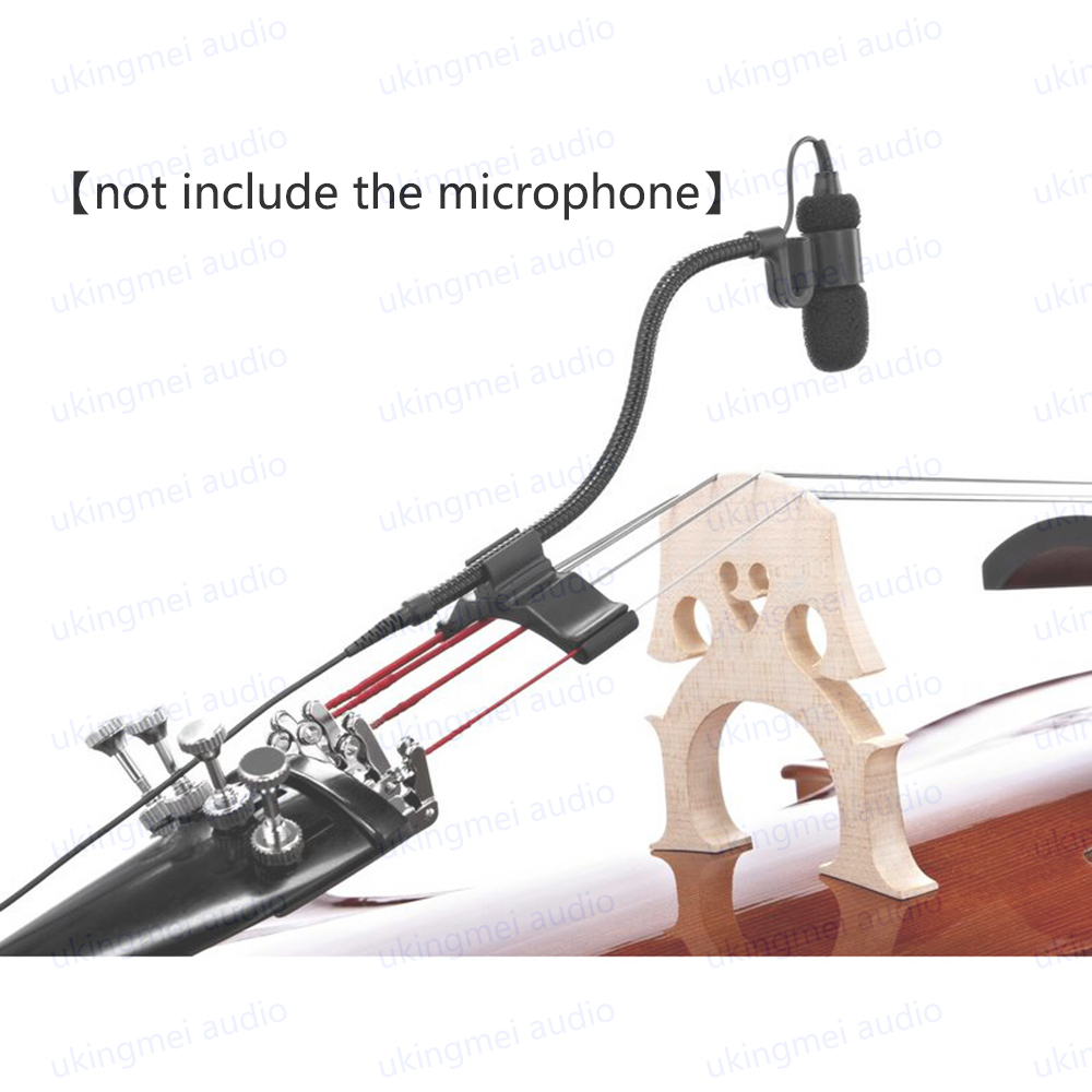 Pince de support universelle pour Microphone à condensateur, Instrument, pour Saxophone, violon, clarinette, basse, violoncelle, Piano, Compatible avec micro DPA 4099