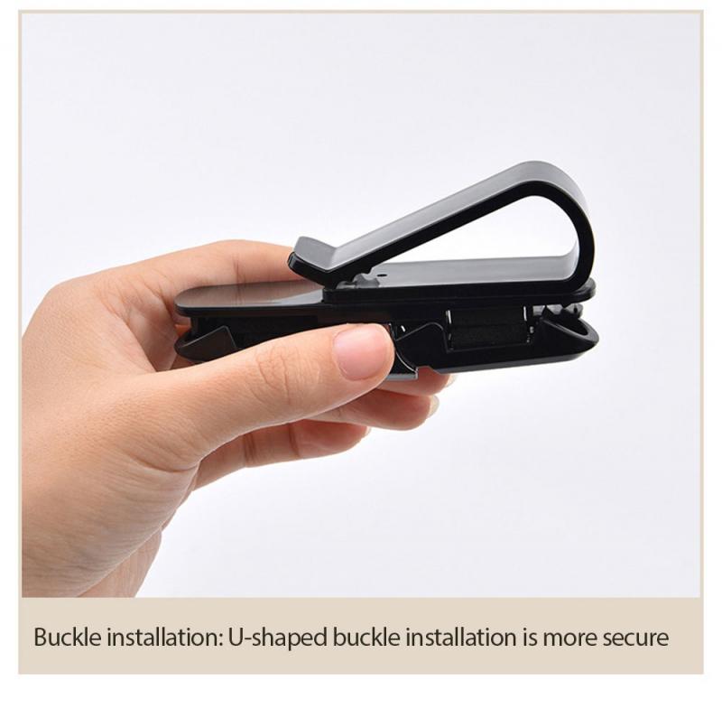 1Pcs Car Sun Visor Sunglasses Holder Glasses Case Auto Fastener Cip Car Vehicle Auto Accessories Auto Fastener&Clip Glasses Case