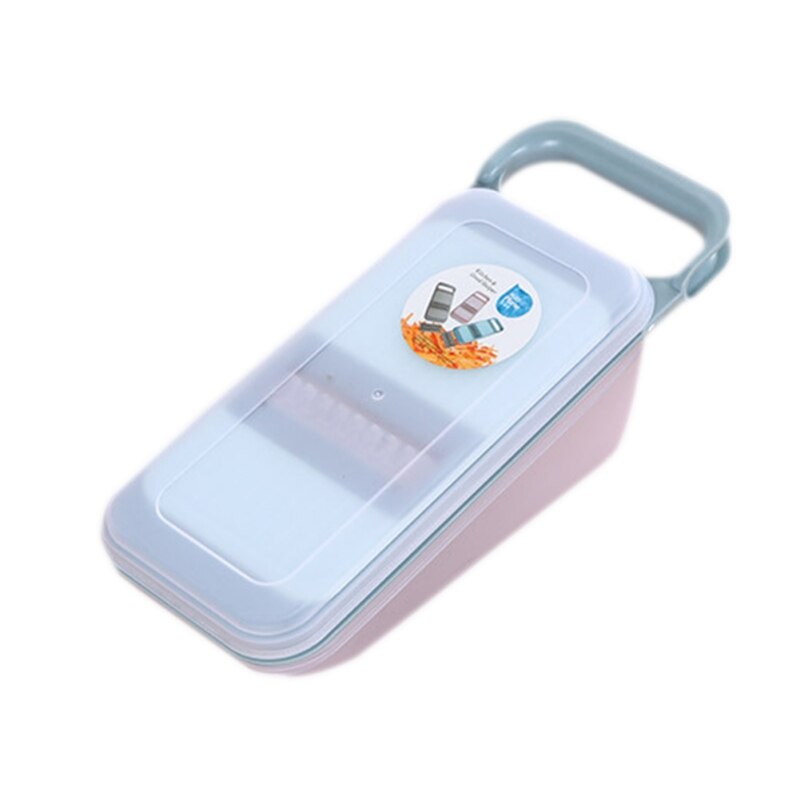 Multi-Functional Grater 3 Type Blade Vegetable Slicer with Removable Tray Vegetable Slicer Boxed Grater Vegetable Peeler