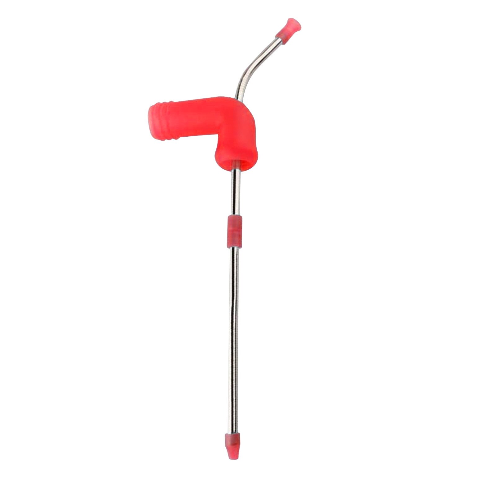 Portable Beer Snorkel Beer Funnel Party Games Quick Drink Beer Bottle Funnel Metal Straw Beers Game Small Bottles Beer snorkel N