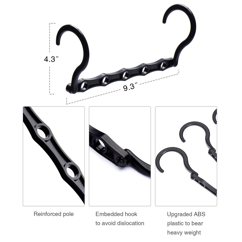 Cintres magiques pour vêtements lourds, organisateur de placard, gain de place, séchage multi-ports, supports de rangement pour vêtements lourds