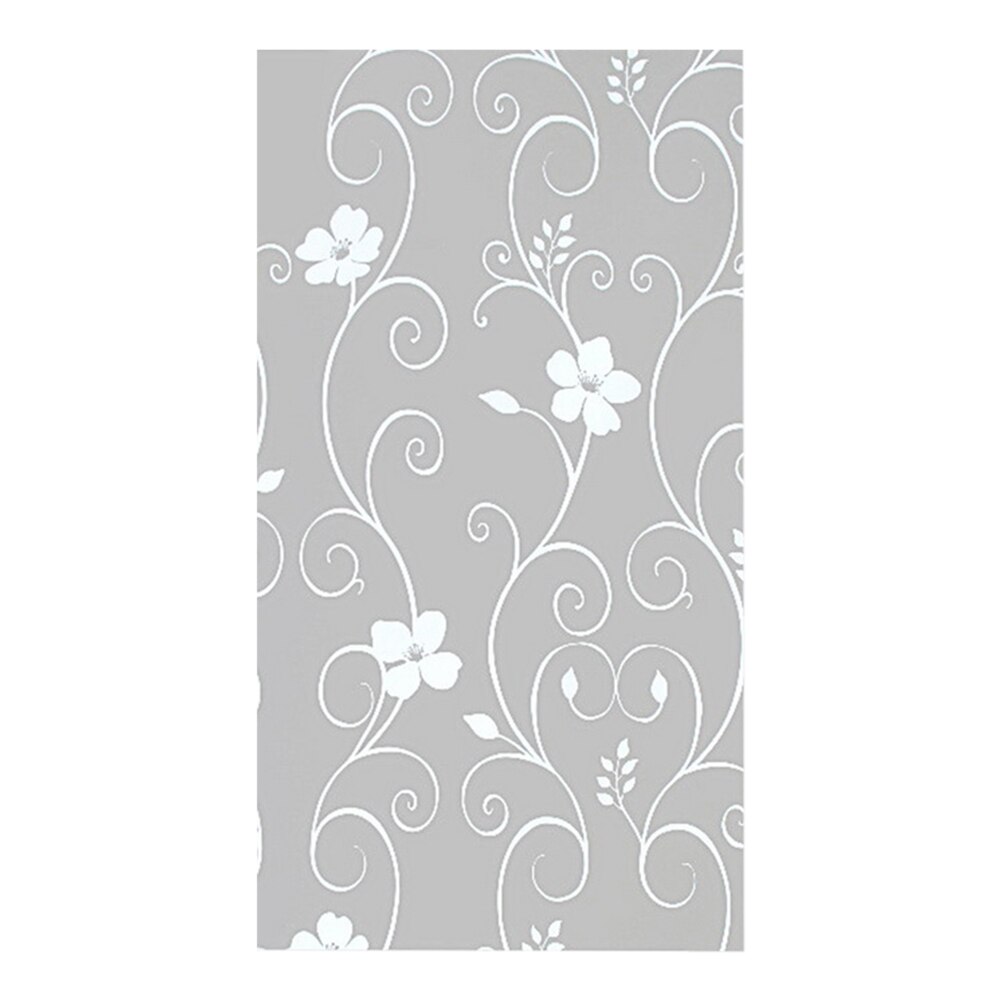 Opaque Privacy Bathroom Stickers Static Glass Window Home Decor PVC Wide Window Cover Stickers Office Bathroom Glass Film: G190025A